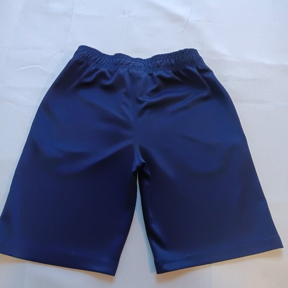 Icer Brands Navy NBA  Athletic Short Youth Size 14/16 Elastic Waist Polyester D8 - Picture 2 of 9